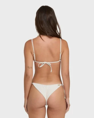 Calcinhas de biquíni minúsculas de verão com laços laterais