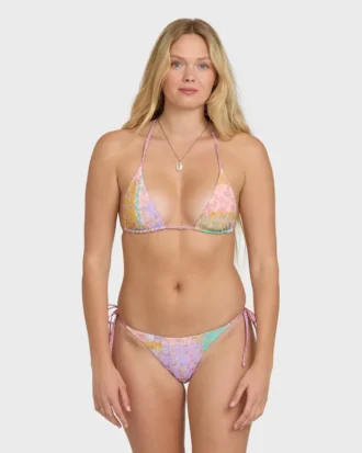 Calcinhas de biquíni tanga reversíveis com laços laterais Dreamy Daze