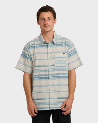 Camisa de manga curta com riscas All Day