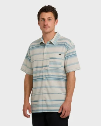 Camisa de manga curta com riscas All Day