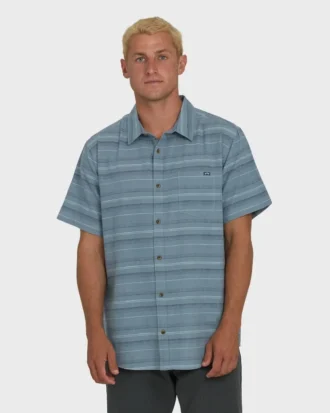 Camisa de manga curta com riscas All Day Stripe