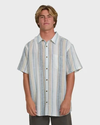 Camisa de manga curta com riscas All Day Stripe