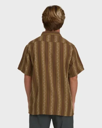 Camisa de manga curta em jacquard da Sundays