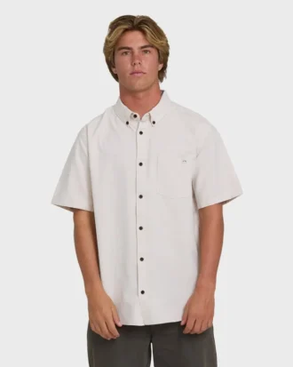 Camisa de manga curta em tecido para All Day