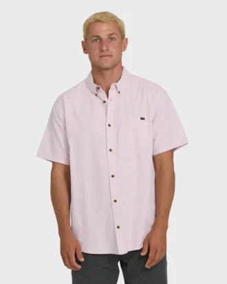 Camisa de manga curta em tecido para All Day