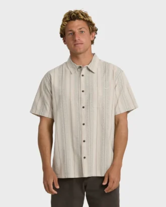 Camisa de manga curta Jacquard da Sundays