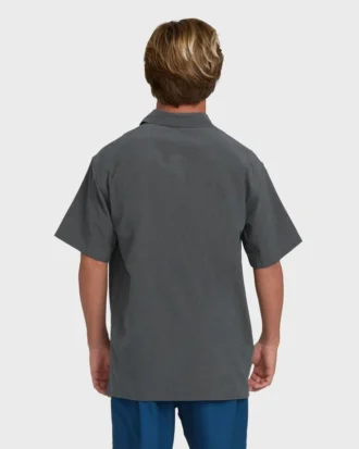 Camisa de shorts em tecido perfurado A/Div Surftrek