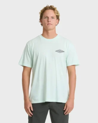 Camisas de malha de manga curta premium com arco Heritage e lavagem Wave