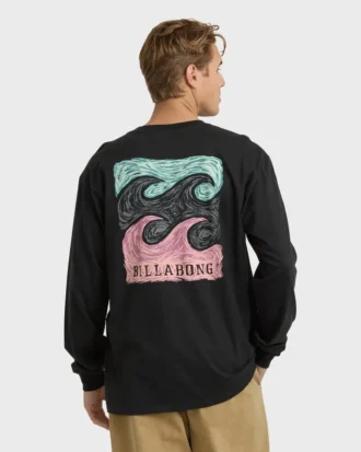 Camisas de manga comprida regular Crayon Wave