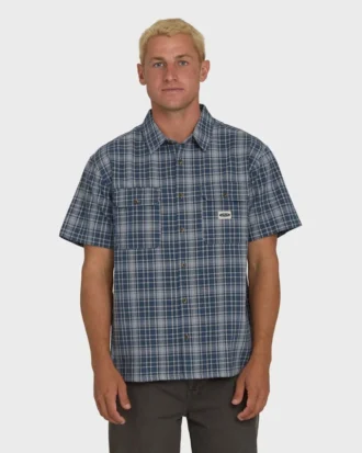Camisas de manga curta em tecido Bad Dog