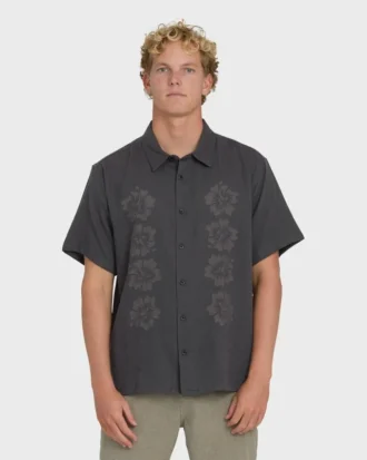 Camisas de manga curta em tecido Cordoba