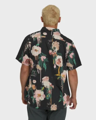 Camisas de manga curta tecidas Sundays