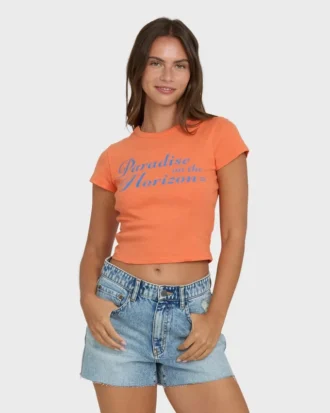 Camisas de manga curtas Paradise Horizon
