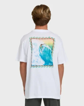 Camiseta com estampa gráfica de manga curta Nanda Ormond Occy Premium Shorts