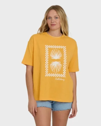 Camiseta de malha de manga curta Balance of Waves