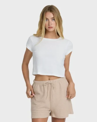Camiseta de malha de manga curta Daily T Shorts