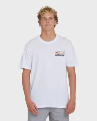 Camiseta de malha de manga curta premium da linha A/Div