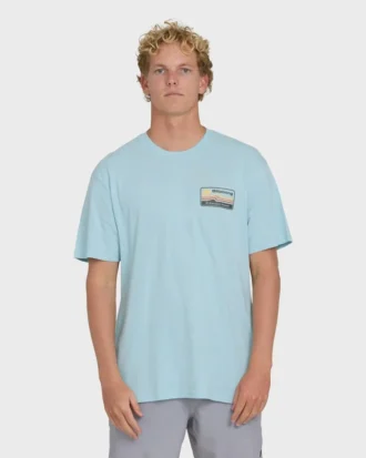 Camiseta de malha de manga curta premium da linha A/Div
