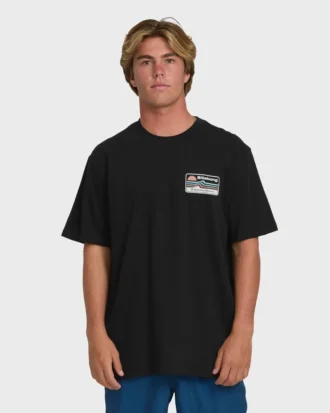 Camiseta de malha de manga curta premium da linha A/Div