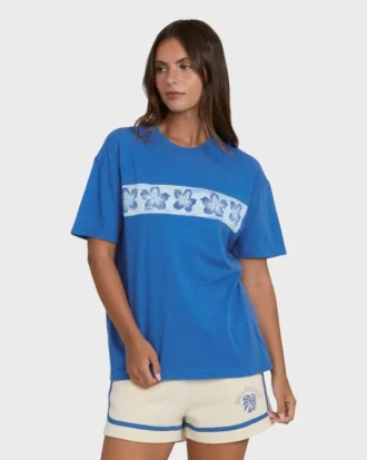 Camiseta de malha de manga curta Somewhere Close