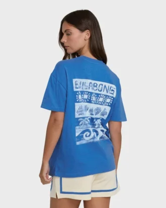 Camiseta de malha de manga curta Somewhere Close