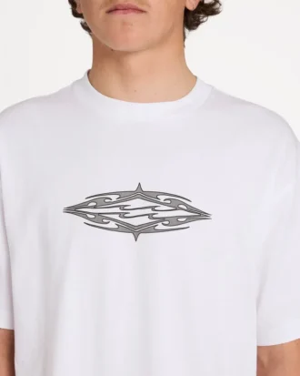 Camiseta de malha de manga curta Tribal Diamonds
