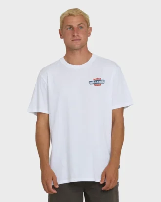 Camiseta de malha de manga curta Walled premium com costuras reforçadas