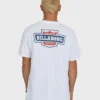 Camiseta de malha de manga curta Walled premium com costuras reforçadas