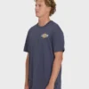Camiseta de malha de manga curta Walled premium com costuras reforçadas