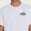 Camiseta de malha de manga curta Walled premium com costuras reforçadas