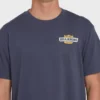 Camiseta de malha de manga curta Walled premium com costuras reforçadas