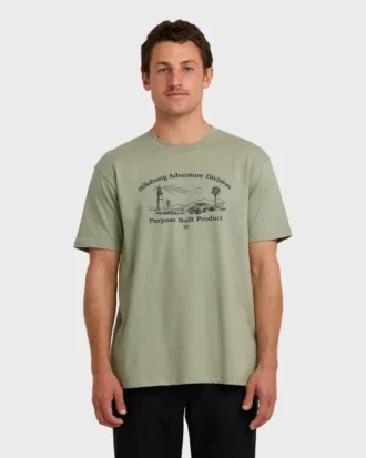 Camiseta de manga curta A/Div Scenic Route Shorts