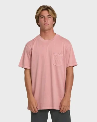 Camiseta de manga curta com bolso Essential Wave Washed Premium Shorts