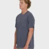 Camiseta de manga curta com bolso Essential Wave Washed Premium Shorts