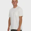 Camiseta de manga curta com bolso Essential Wave Washed Premium Shorts