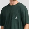 Camiseta de manga curta com bolso regular Austin Garage Shorts