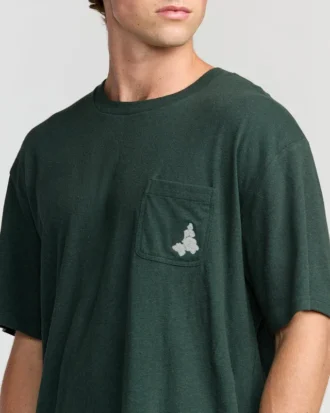 Camiseta de manga curta com bolso regular Austin Garage Shorts