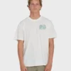 Camiseta de manga curta com estampa em algodão Ripple Premium Short