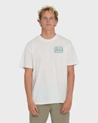 Camiseta de manga curta com estampa em algodão Ripple Premium Short