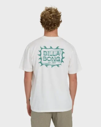 Camiseta de manga curta com estampa em algodão Ripple Premium Short