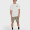 Camiseta de manga curta com estampa em algodão Ripple Premium Short