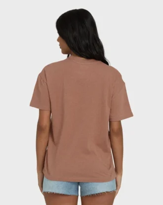Camiseta de manga curta com estampa em malha «Sand to Surf»