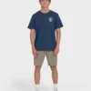 Camiseta de manga curta em algodão Forge Premium Shorts