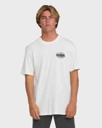Camiseta de manga curta em algodão premium Nanda Ormond Burleigh Heads Shorts
