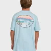 Camiseta de manga curta em algodão premium Nanda Ormond Burleigh Heads Shorts