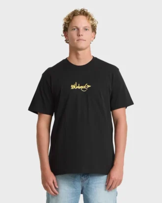 Camiseta de manga curta em algodão premium Occys Point Shorts