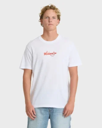 Camiseta de manga curta em algodão premium Occys Point Shorts