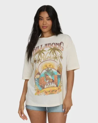 Camiseta de manga curta em malha Forever Dawn Shorts