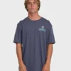 Camiseta de manga curta em malha premium Single Fin Shorts