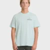 Camiseta de manga curta em malha premium Single Fin Shorts